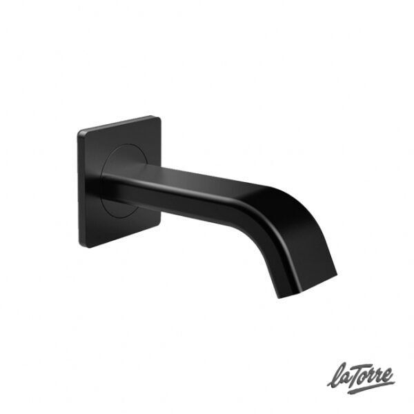 Στομιο Επιτοιχο 14,2cm Φ31mm Profili-Plus La Torre Black Matt - Image 1