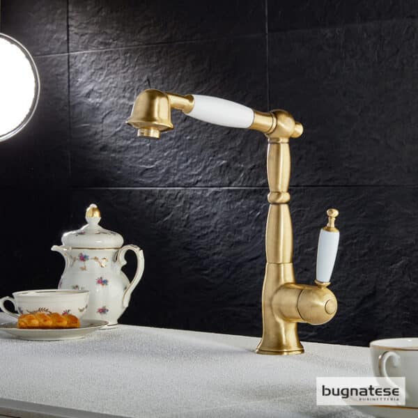 Μπαταρια Νεροχυτη Με Τηλεφωνο Oxford Bugnatese Bronze - Image 1