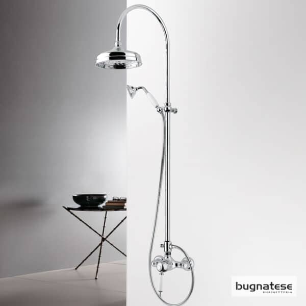 Μπαταρια Ντουζ.& Κολωνα Oxford Bugnatese Chrome - Image 1