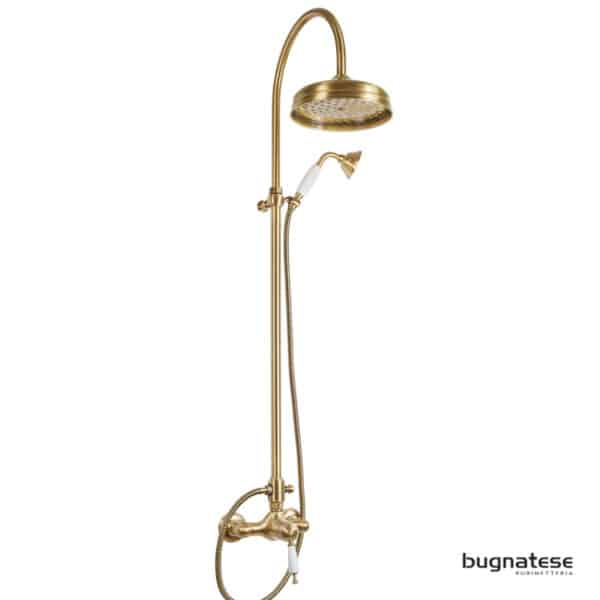 Μπαταρια Ντουζ & Κολωνα Oxford Bugnatese Bronze/White - Image 1
