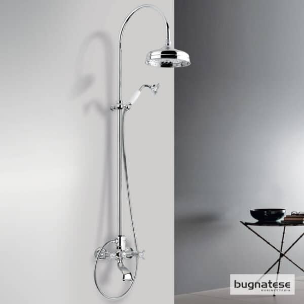 Μπαταρια Ντουζ.& Κολωνα Princeton Bugnatese Chrome - Image 1