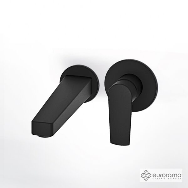 ΜΠΑΤΑΡΙΑ ΝΙΠΤΗΡΟΣ ΤΟΙΧΟΥ SLOT EURORAMA BLACK MATT - Image 1