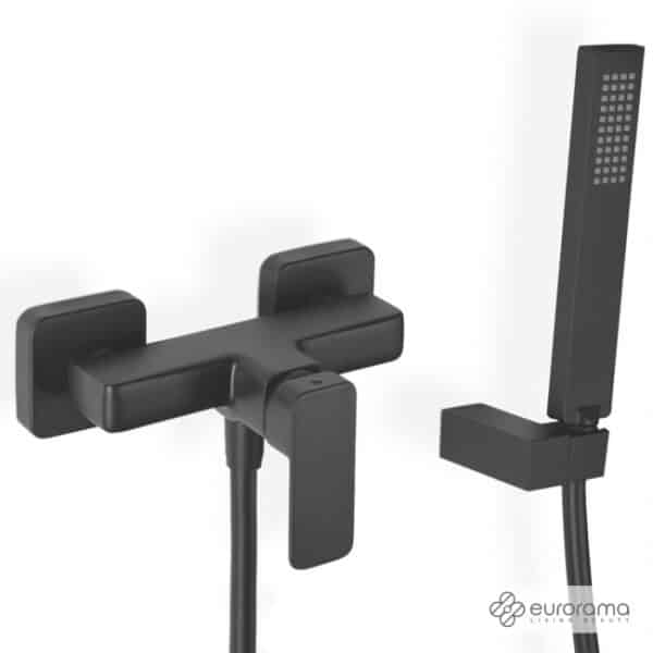Μπαταρια Ντουζ. Quadra Eurorama Black Matt - Image 1