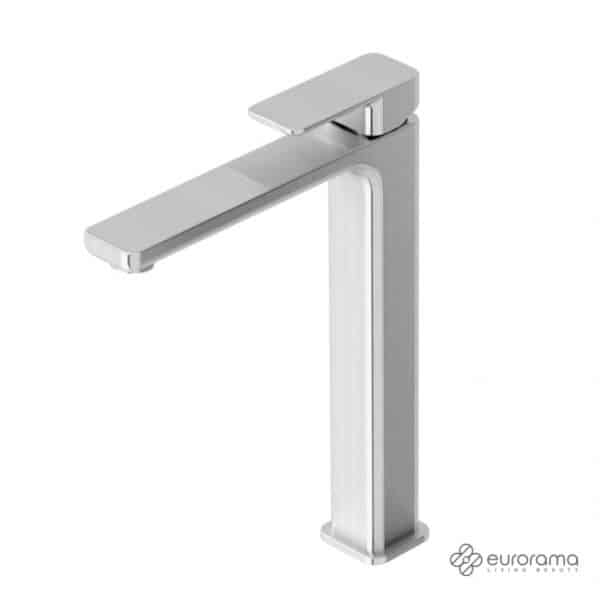 Μπαταρια Νιπτηραυψηλ.Με Βαλβιδα Clic-Clac Quadra Eurorama Inox - Image 1