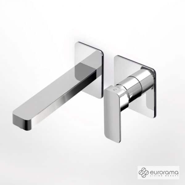 Μπαταρια Νιπτηρος Τοιχου Quadra Eurorama Chrome - Image 1