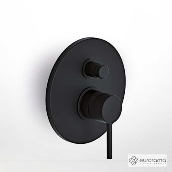 Μικτης Εντοιχισμου Με Εκτροπεα Tonda Eurorama Black Matt - Image 1