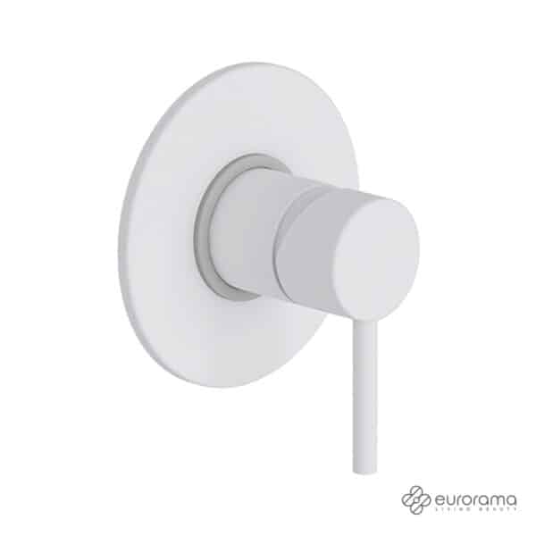 ΜΙΚΤΗΣ ΕΝΤΟΙΧΙΣΜΟΥ 1 ΕΞΟΔΟΥ TONDA EURORAMA WHITE MATT - Image 1