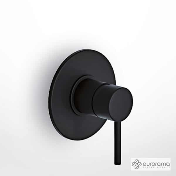 Μικτης Εντοιχισμου 1 Εξοδου Tonda Eurorama Black Matt - Image 1
