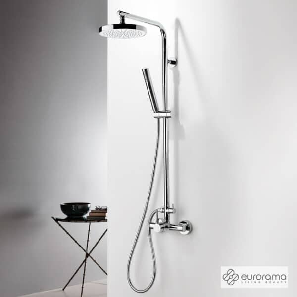 Μπαταρια Ντουζ&σταθερη Κολωνα&κεφαλη Tonda Chrome - Image 1