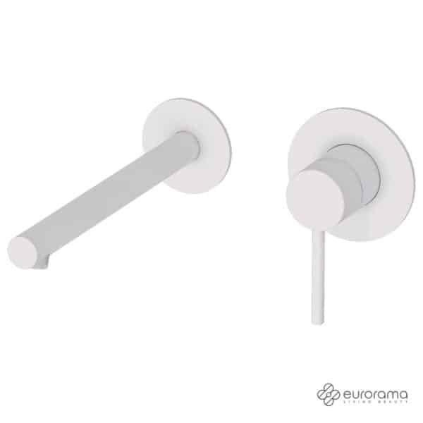 ΜΠΑΤΑΡΙΑ ΝΙΠΤΗΡΟΣ ΤΟΙΧΟΥ TONDA EURORAMA WHITE MATT - Image 1