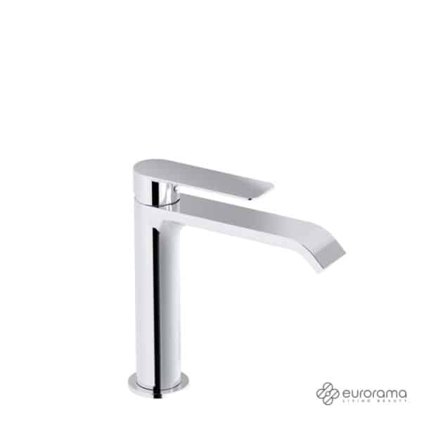 Μπαταρια Νιπτηρα Μεσαια Με Βαλβιδα Clic-Clac Charma Eurorama Chrome - Image 1