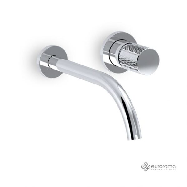 Μπαταρια Νιπτηρα Τοιχου Eletta Tecno Eurorama Chrome - Image 1