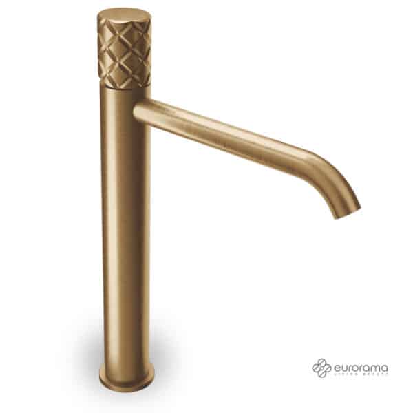 Μπαταρια Νιπτηρα Υψηλη Clic-Clac Eletta Chester Eurorama Bronze Brushed - Image 1