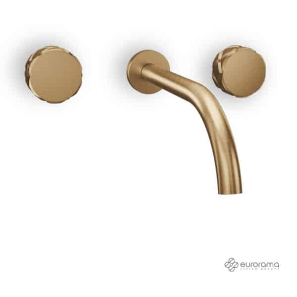 Μπαταρια Νιπτηρα 3 Οπων Eletta Chester Eurorama Bronze Brushed - Image 1