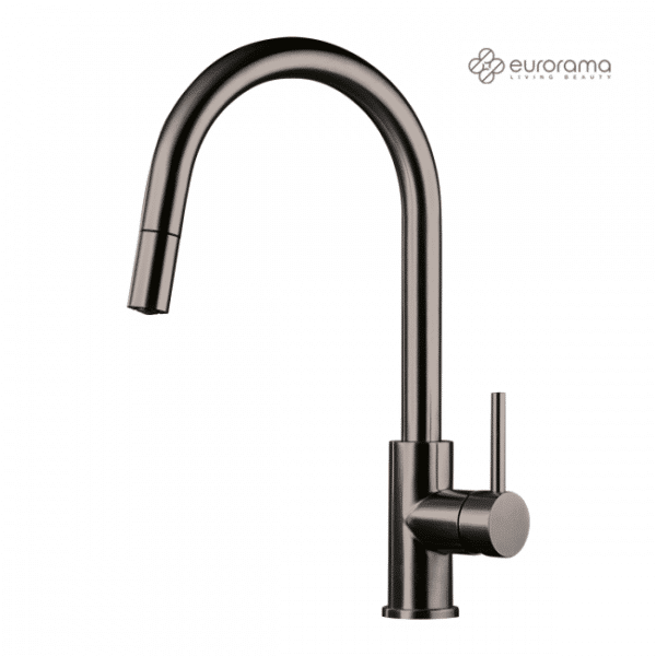 Μπαταρια Νεροχυτη  Eurorama Inox Pvd Black Brushed - Image 1