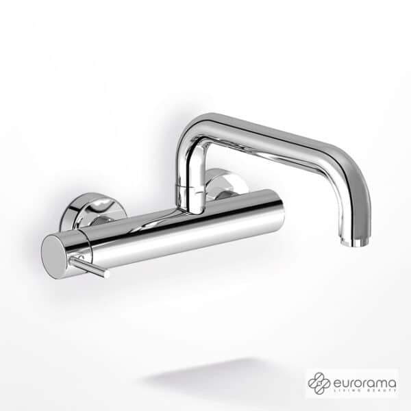 Μπαταρια Νεροχυτη  Τοιχου Tonda Eurorama Chrome - Image 1