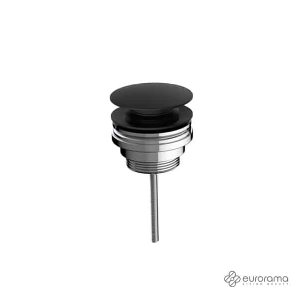 Βαλβιδα Νιπτ. Clic-Clac Eurorama Black Matt - Image 1