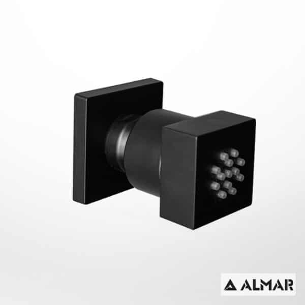 Επιτοιχο Ανακλινομενο Jet Square Almar Black Matt - Image 1