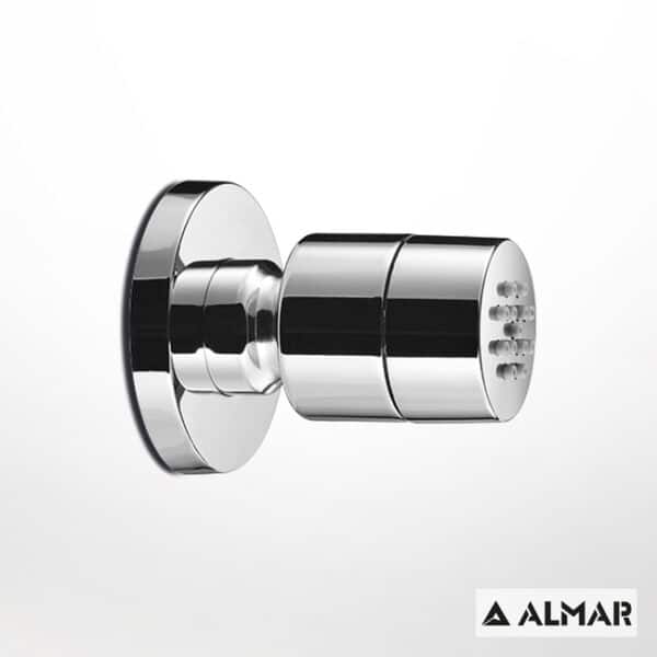 Επιτοιχο Ανακλινομενο Jet Round Almar Chrome - Image 1