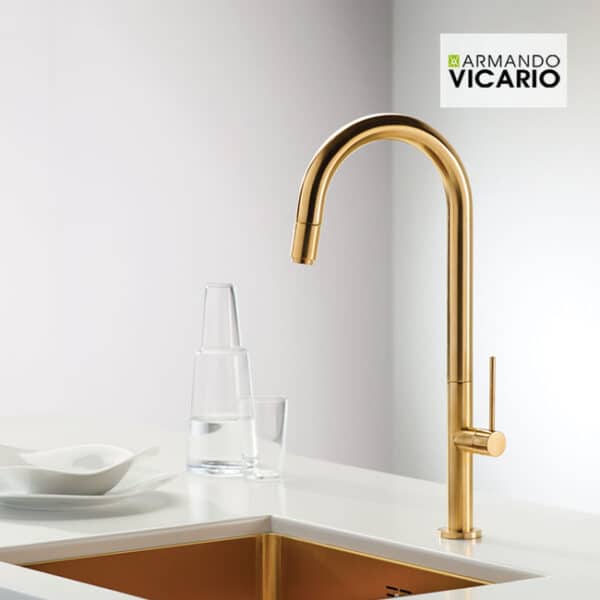 Μπαταρια Νεροχυτη Tozo Brushed Gold - Image 1