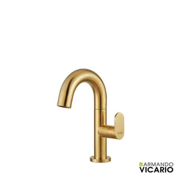 Μπαταρια Νιπτηρα Slim Armando Vicario Brushed Gold - Image 1