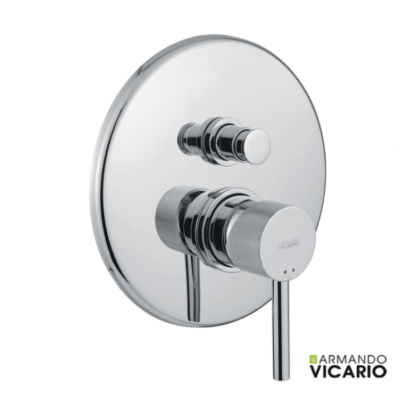 Μικτης Εντοιχισμου Με Εκτροπεα Industrial Armando Vicario Chrome - Image 1