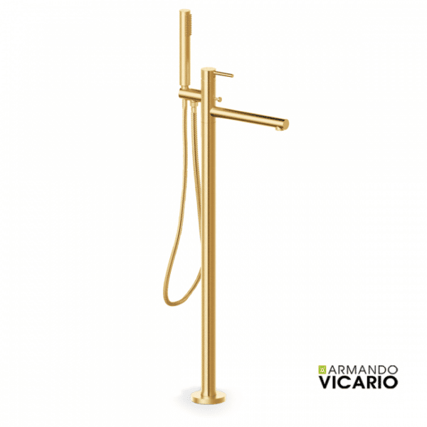Μπαταρια Λουτρου Επιδαπεδια Cyrcus Armando Vicario Brushed Gold - Image 1