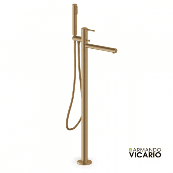 Μπαταρια Λουτρου Επιδαπεδια Cyrcus Armando Vicario Antique Brass - Image 1
