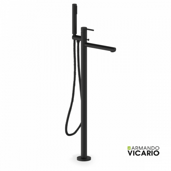 Μπαταρια Λουτρου Επιδαπεδια Cyrcus Armando Vicario Black Matt - Image 1