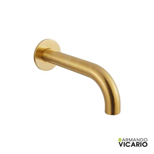 Στομιο Επιτοιχο 20cm Armando Vicario Brushed Gold - Image 1