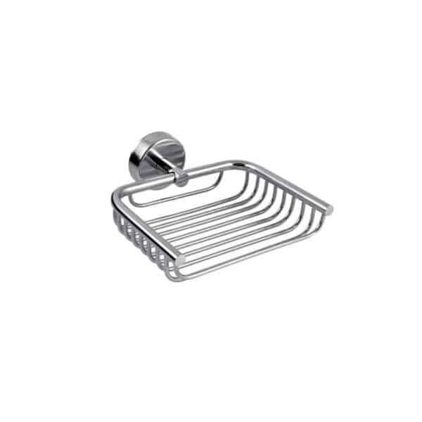 Σαπουνοθήκη σχαρωτή MODERNO 2303 Χρωμέ KARAG 13cm - Image 1
