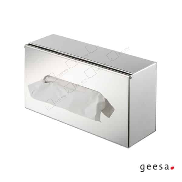 Θηκη Για Χαρτομανδηλα Επιτοιχη Geesa Inox Chrome - Image 1