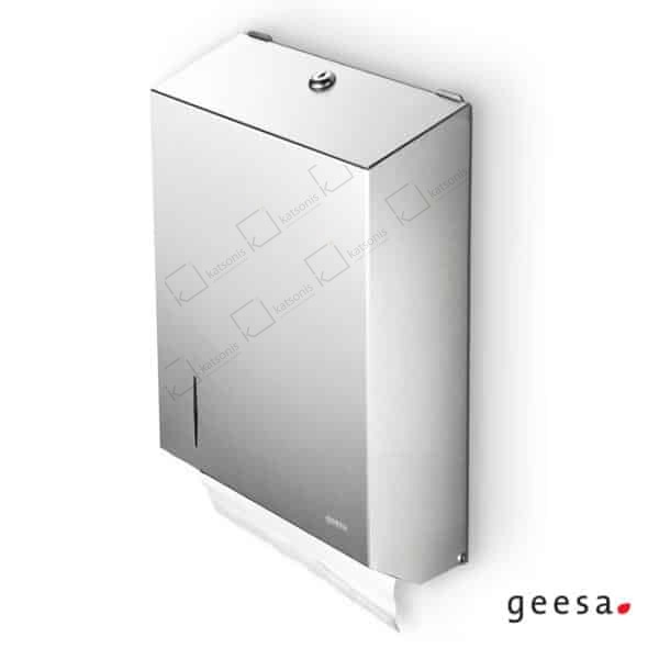 Θηκη Χειροπετσετων Επιτοιχη Geesa Inox - Image 1