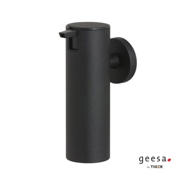 Διανομεας Επιτοιχος 125ml Tiger Geesa Inox Black Matt - Image 1