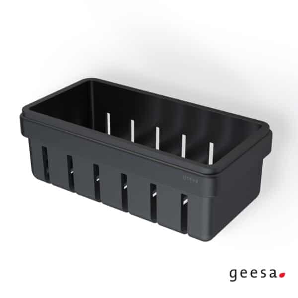 Σπογγοθηκη-Μπουκαλοθηκη Frame Geesa Black Matt - Image 1