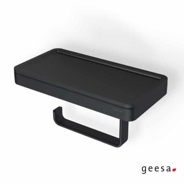 Χαρτοθηκη Με Εταζερα 21x10,8 Εκ. Frame Geesa Black Matt - Image 1