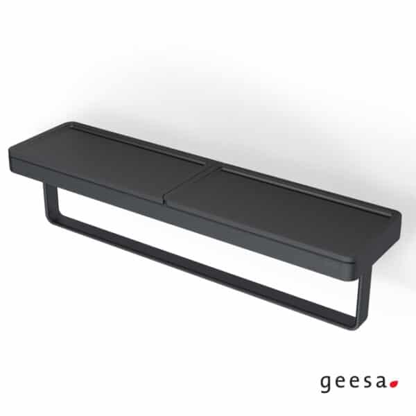 ΕΤΑΖΕΡΑ 42x10,8 εκ. ΜΕ ΠΕΤΣ/ΣΤΡΑ FRAME GEESA BLACK MATT - Image 1