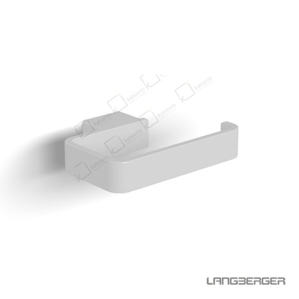 Χαρτοθηκη Χωρις Καλυμμα Langberger White Matt - Image 1