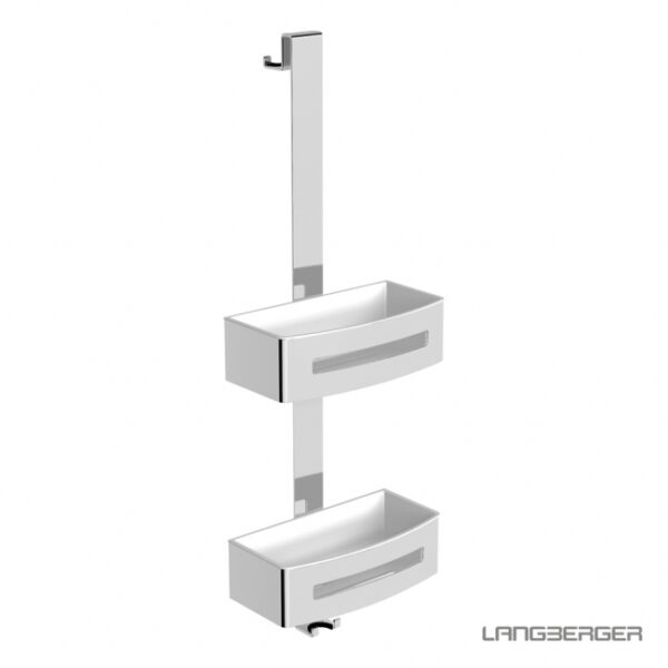 Σπογγοθηκη-Μπουκαλοθηκη Διπλη Langberger Chrome - Image 1