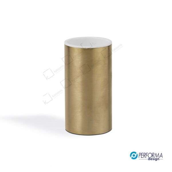 Ποτηροθηκη Επικαθ. Wish Performa Brushed Gold - Image 1
