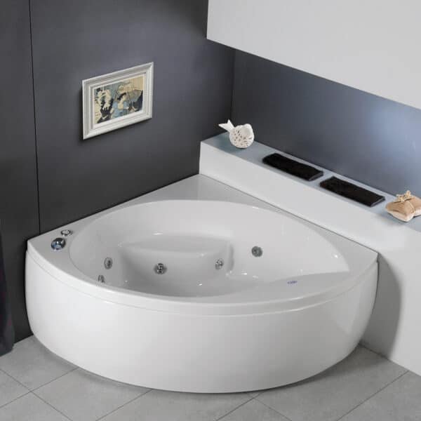 Carron Tranquility Crn W/Pool 324ch 130x130cm Γωνιακή Μπανιέρα Mε Υδρομασάζ - Image 1