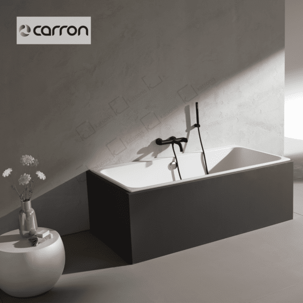 Profile Duo Low-Rim Crn Μπανιερα 1700x750 White Matt - Image 1