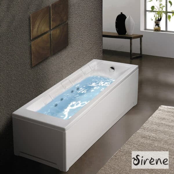 Cubic Υδρομασαζ (0.88hp-6 Jet) 1700x800 Sirene - Image 1
