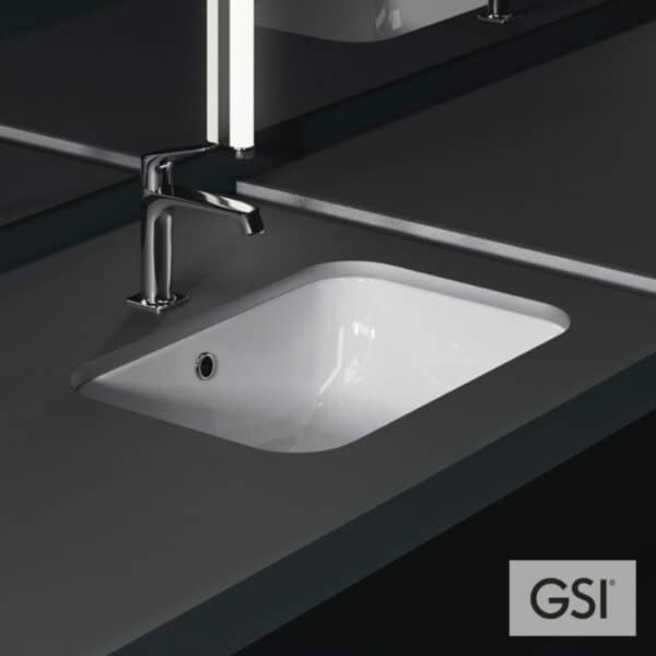 Νιπτηρας Pura Υποενθετος 55x38 Gsi White - Image 1