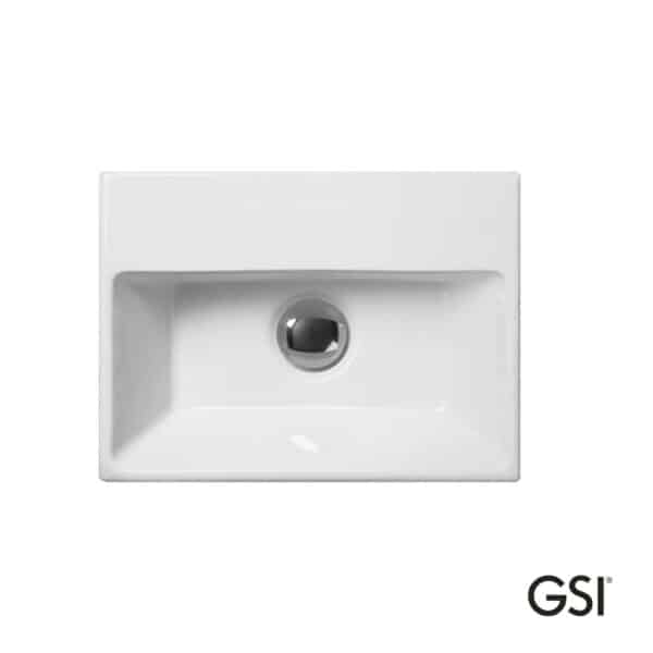 Νιπτηρας Norm 35x26 (1 Οπή) Gsi White - Image 1