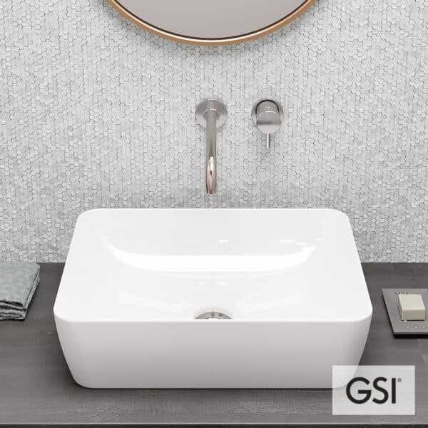 Νιπτηρας Sand 60x38 Gsi White - Image 1