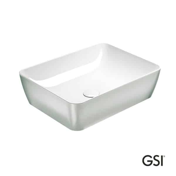Νιπτηρας Sand 50x38 Gsi Platinum/White - Image 1