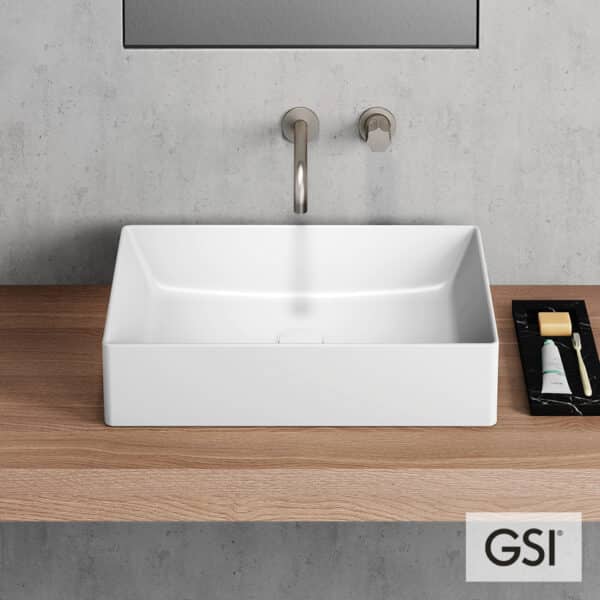 Νιπτηρας Kube-X 50x37 Gsi White - Image 1