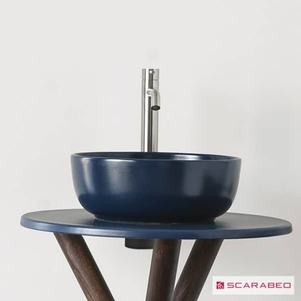 Νιπτηρας Glam Φ39 Scarabeo Ocean (Blue) - Image 1