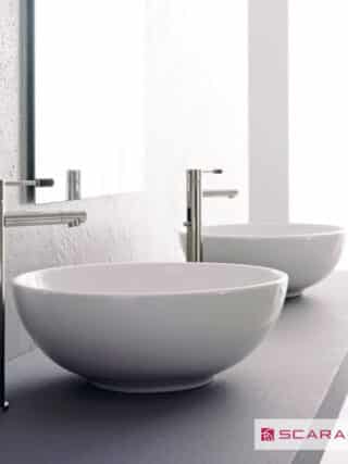 Νιπτηρας Sfera 39,5φ Scarabeo White